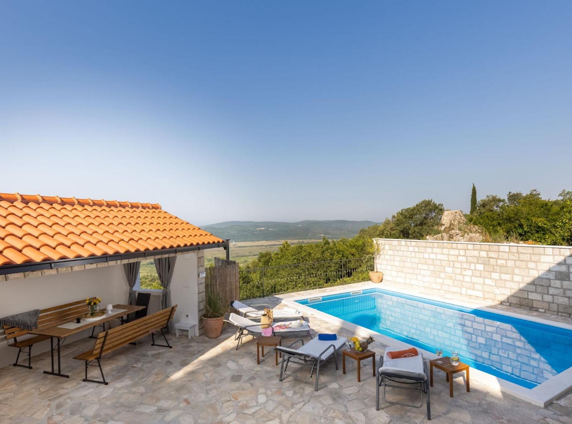 Villa Source With Private Pool Pridvorje Exteriér fotografie